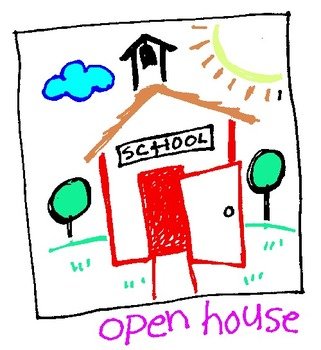 drawing of school